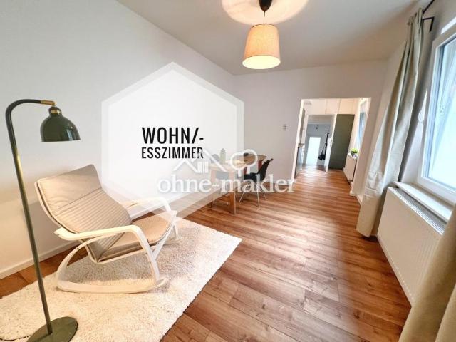Einfach einziehen: Sanierte & möblierte Wohnung Nähe Siggi & Nordpark