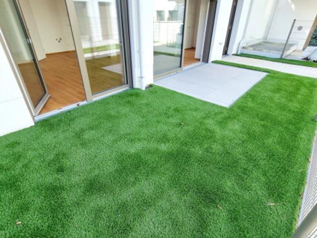 Einfach genial! Cooles Townhouse mit Garten! 3 Zimmer + Ideale Raumaufteilung + Erdwärme + Absolute Ruhelage + Tiefgarage! Nachhaltig und zukunftssicher investiert!