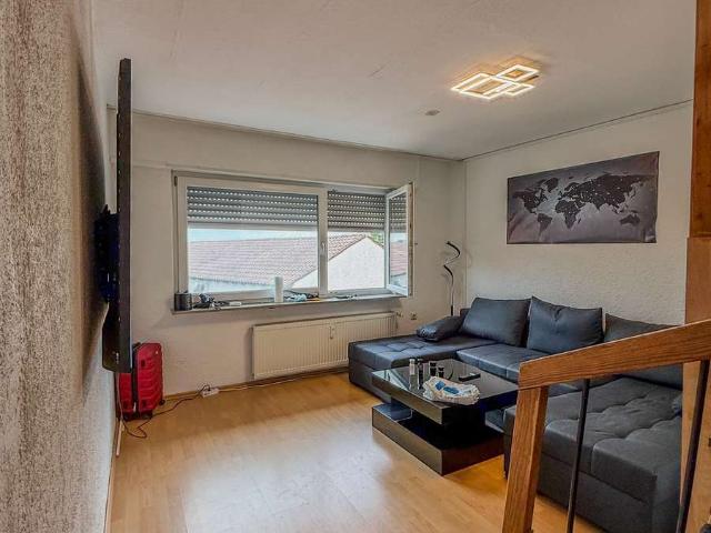 Einladende Maisonettewohnung mit Gartenmitbenutzung in ruhiger Sersheimer Lage