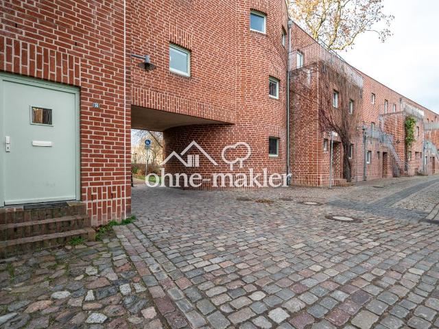 Einmalige 1,5 Raumwohnung mit Gartengrundstück am Wall in der Greifswalder Innenstadt