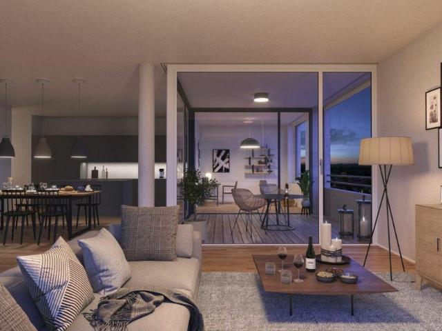 Einmalige 4.5 Zimmerwohnung im 9. Obergeschoss mit Weitblick über d.