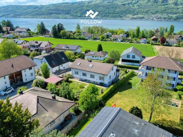 Einmalige Lage mit Seesicht und privatem Garten