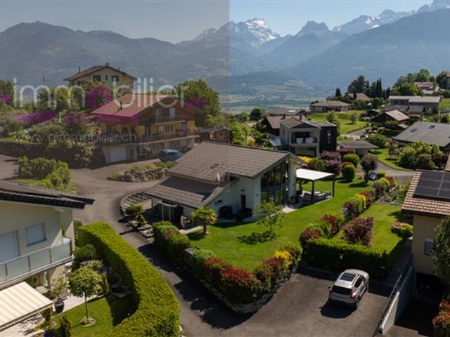 5,5 Zimmer Einfamilienhaus auf grossem Grundstück in Monthey