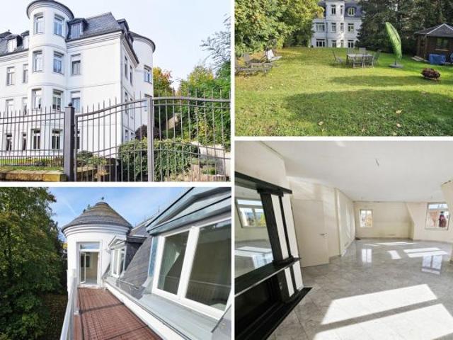 Eigentum mit Altbaucharme in bester Villenlage, Balkon, Kamin