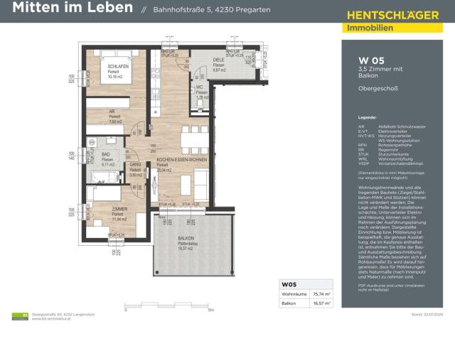 Eigentumswohnung mit Balkon Pregarten