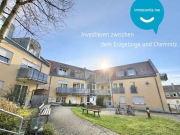 Eigentumswohnung • Burkhardtsdorf • bei Chemnitz • 2 Zimmer • vermietet • jetzt kaufen!