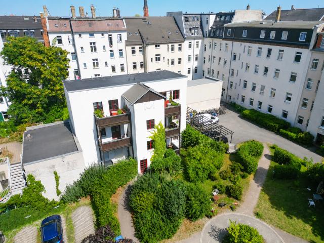 Eigentumswohnung in Leipzig Plagwitz ruhiges Wohnen im Grünen, altersgerecht