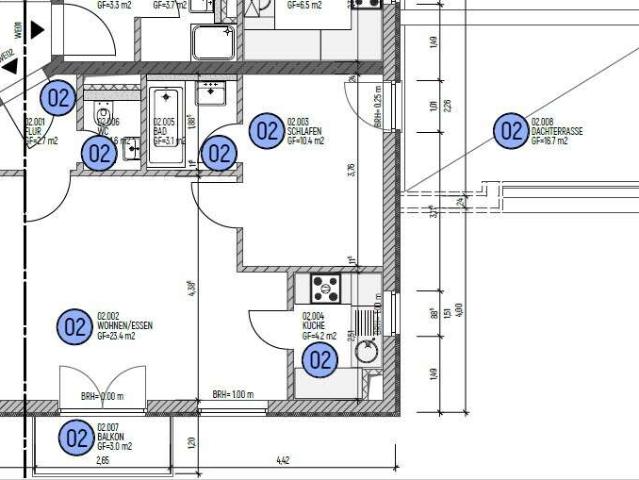 Eigentumswohnung provisionsfrei vom Eigentümer inklusive Tiefgaragenstellplatz