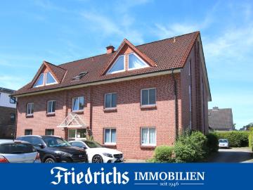 Eigentumswohnung 3 ZKB, 1. OG mit Südwest Loggia u. Pkw Stellplatz in Bad Zwischenahn / zentral