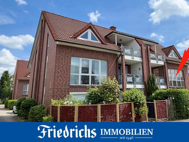 Eigentumswohnung 3 ZKB, 1. OG mit Südwest Loggia u. Pkw Stellplatz in Bad Zwischenahn / zentral