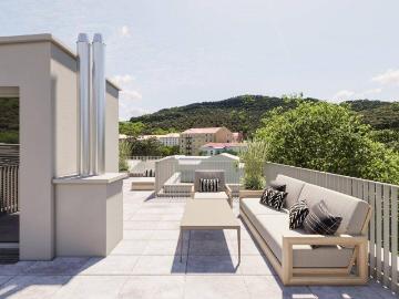 Abkühlen im hauseigenen Pool. Ihre Traumwohnung mit Terrasse oder Garten und Fernblick Nähe Maurer Wald PROVISIONSFREI !