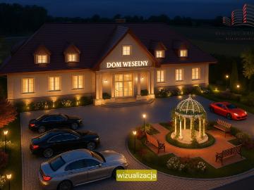 Nieruchomość 1019m2 pod hotel, restaurację, dom weselny