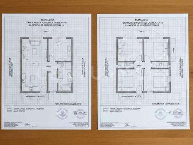 Terreno en venta de Playa de Carmen a 7 cuadras el mar