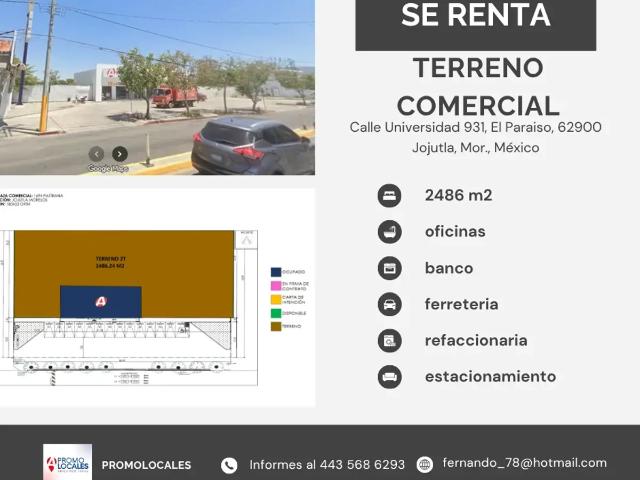 ¡El espacio que tu proyecto necesita está aquí! En Jojutla, Morelos