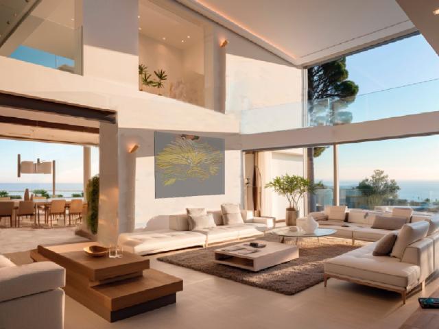 El sereno paisaje de El Herrojo, uno de los enclaves residen. 500m² Benahavís