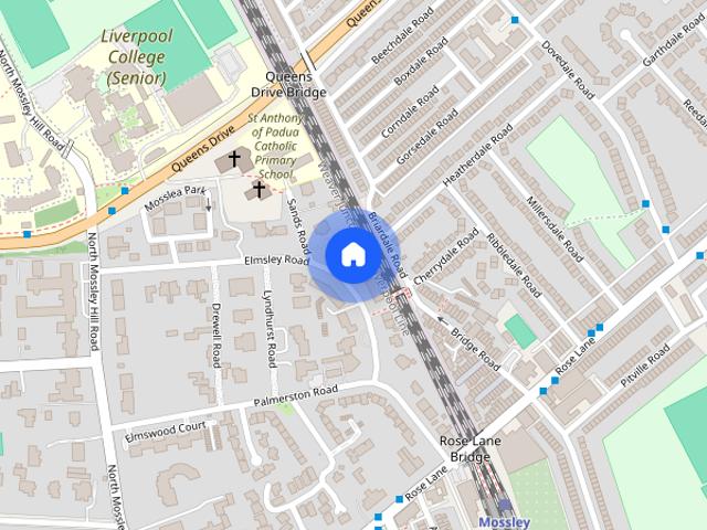 Elmsley Road, Mossley Hill, Liverpool, Merseyside, L18