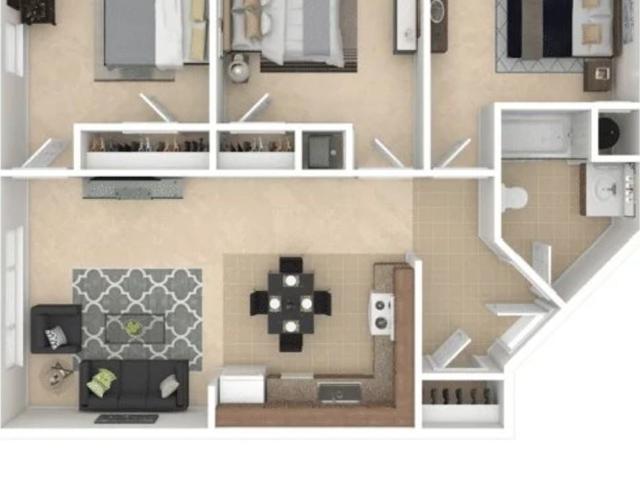 Elora Flats & Townhomes 3 Bedroom Apartment for Rent at 112 Marston St, Lawrence, MA 01841 Prospect Hill Back Bay