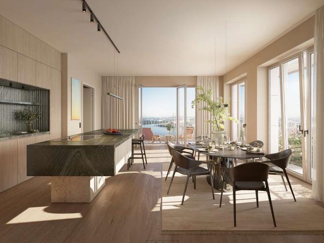 Elbblick deluxe: 4 Zimmer mit Blick auf Elbtower & Elbphilharmonie