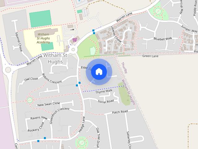 Elder Close, Witham St Hughes, Lincoln, Lincolnshire, LN6