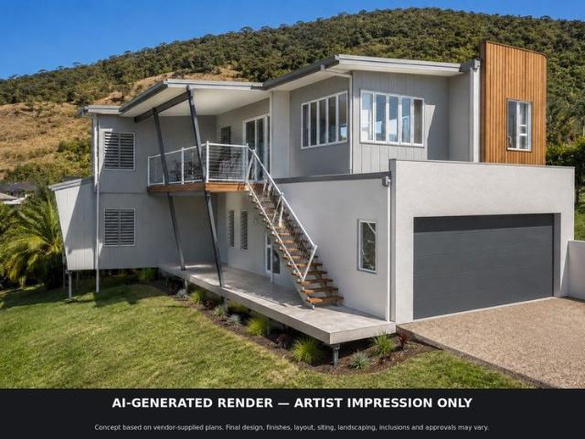 Elevated 800m² Block with Design Concepts and Mountain Outlooks