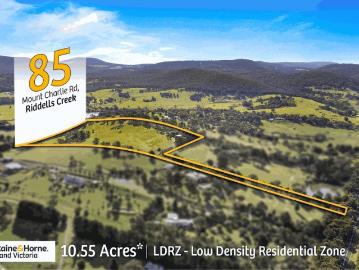 Elevated 10.55 Acre* Lifestyle Property with Breathtaking Panoramic & Melbourne Skyline Views