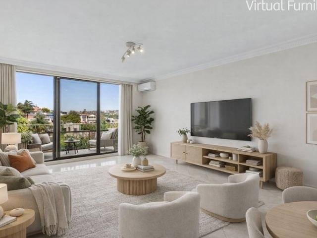 Elevated Top Floor 92sqm Apartment With Sweeping District And City Views + Lock Up Garage