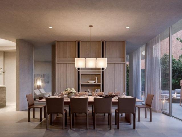 Elevated two bedroom living at Jardin House