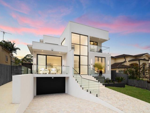 Elevated water views from a brand new residence