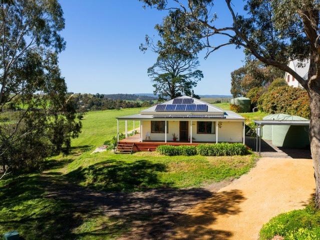 Elevated Acreage Living with a View to Match