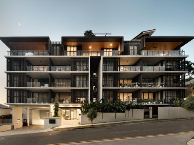 Elevated Apartment Living with City Glimpses in 'Bloom on Wesley'