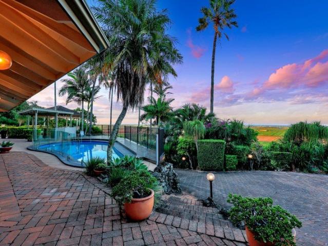 Elevated Architectural Entertainer with Ocean Outlooks