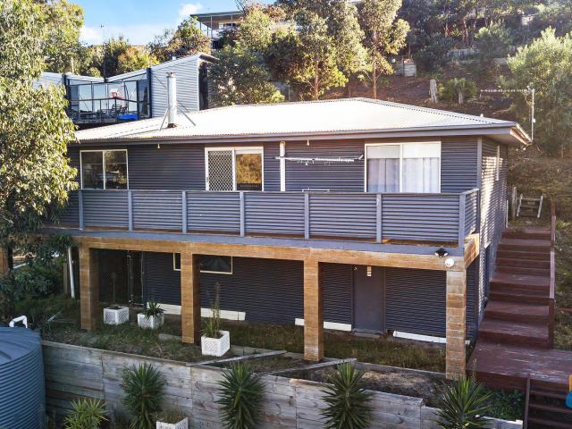 Elevated beach home