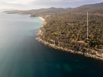 Elevated coastal living, space and seclusion