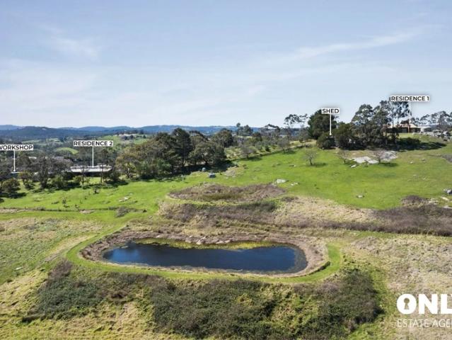 Elevated Country Estate with Two Residences on Approx. 22 Acres