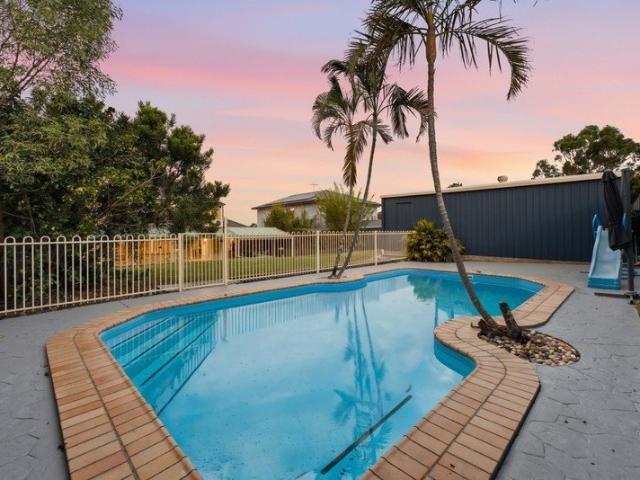 Elevated Family Entertainer on 956m² Resort Style Pool, Powered Shed & Space for Everyone
