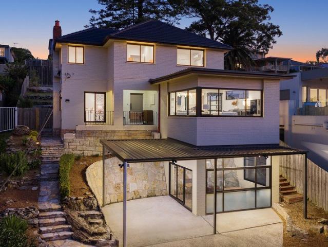 Elevated Full Brick Home with Perfect North Aspect and Views to Sailors Bay