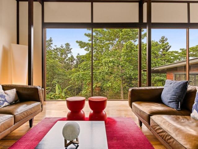 Elevated Hinterland Sanctuary with Asian influenced Design