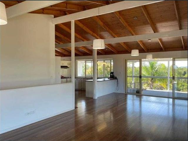 Elevated home with views of Mt Coolum & the golf course