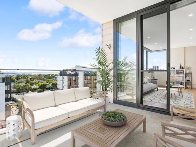 Elevated Living with City & Water Views
