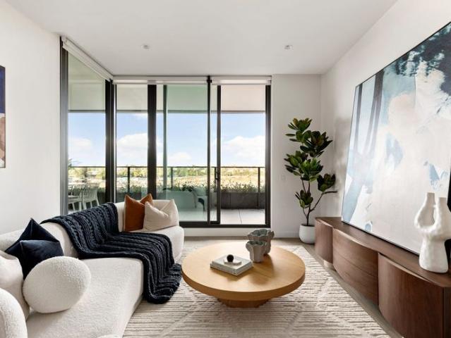 Elevated luxury with breathtaking city and racecourse views