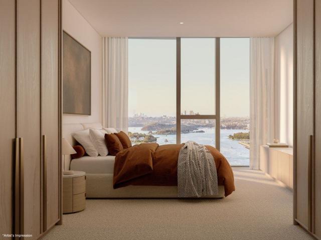 Elevated north facing harbour views on Sydney's prestigious waterfront