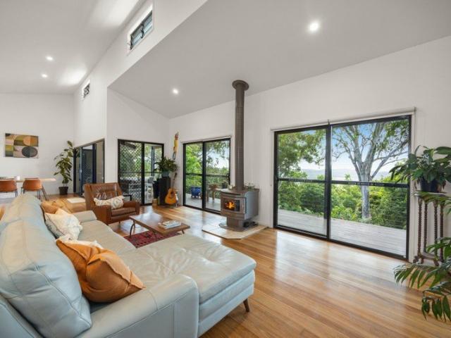 Elevated Retreat with Ocean & Mount Coolum Views