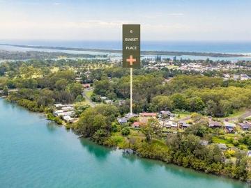 Elevated River Views in a Sought After Location