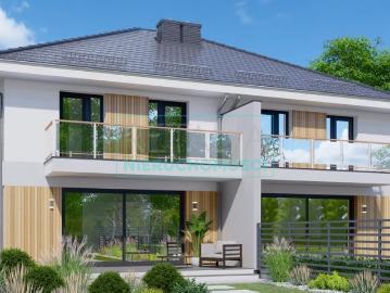 Nowoczesny bliźniak 129 m² z ogrodem w Żelechowie