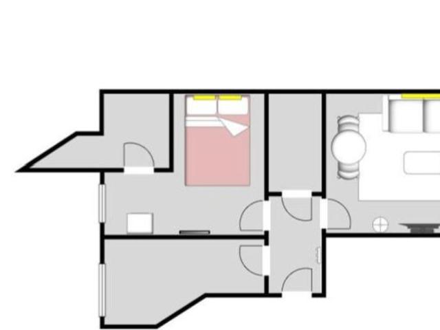 Elegant One Bedroom Oasis in Paris, Paris Amsterdam Apartments for Rent