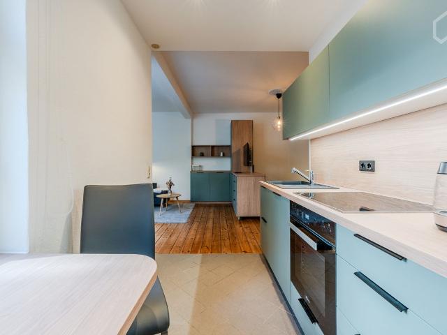 Elegant and Modern 1 Room Apartment with Smart Layout in Prenzlauer Berg, Berlin, Berlin Amsterdam Apartments for Rent