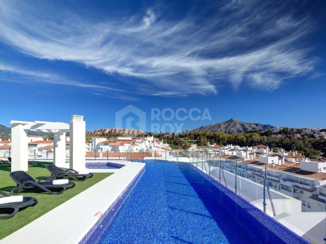 Elegant apartment for sale at Nueva Andalucia, Costa del Sol