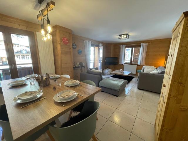 Élégant appartement central à deux lits à deux lits, Châtel 64m² Châtel