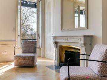 Élégant appartement climatisé avec vue dégagée sur le Rhône