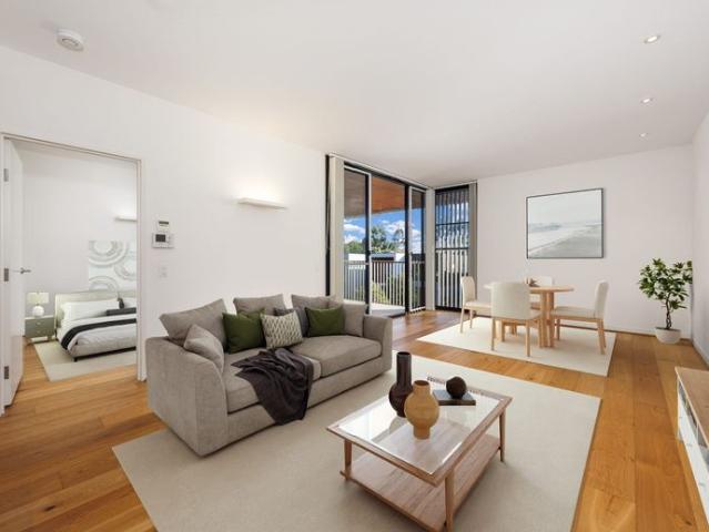 Elegant boutique apartment with designer finishes and leafy outlook